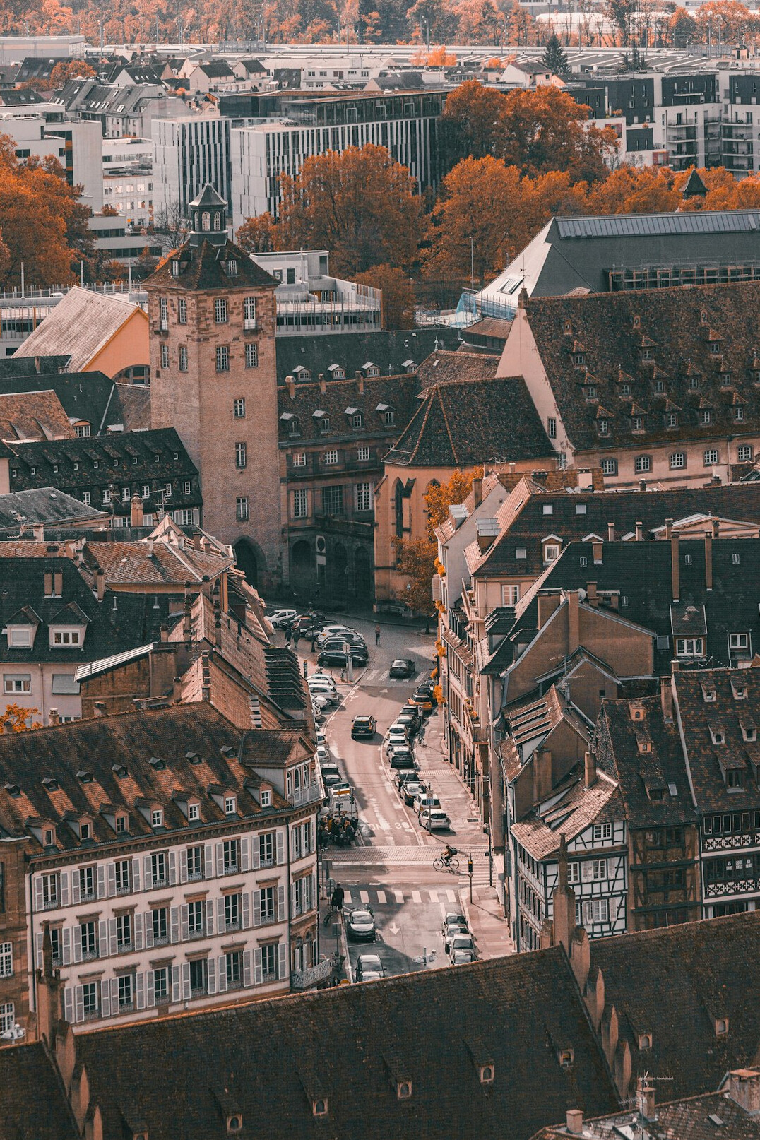 diverse germans in city