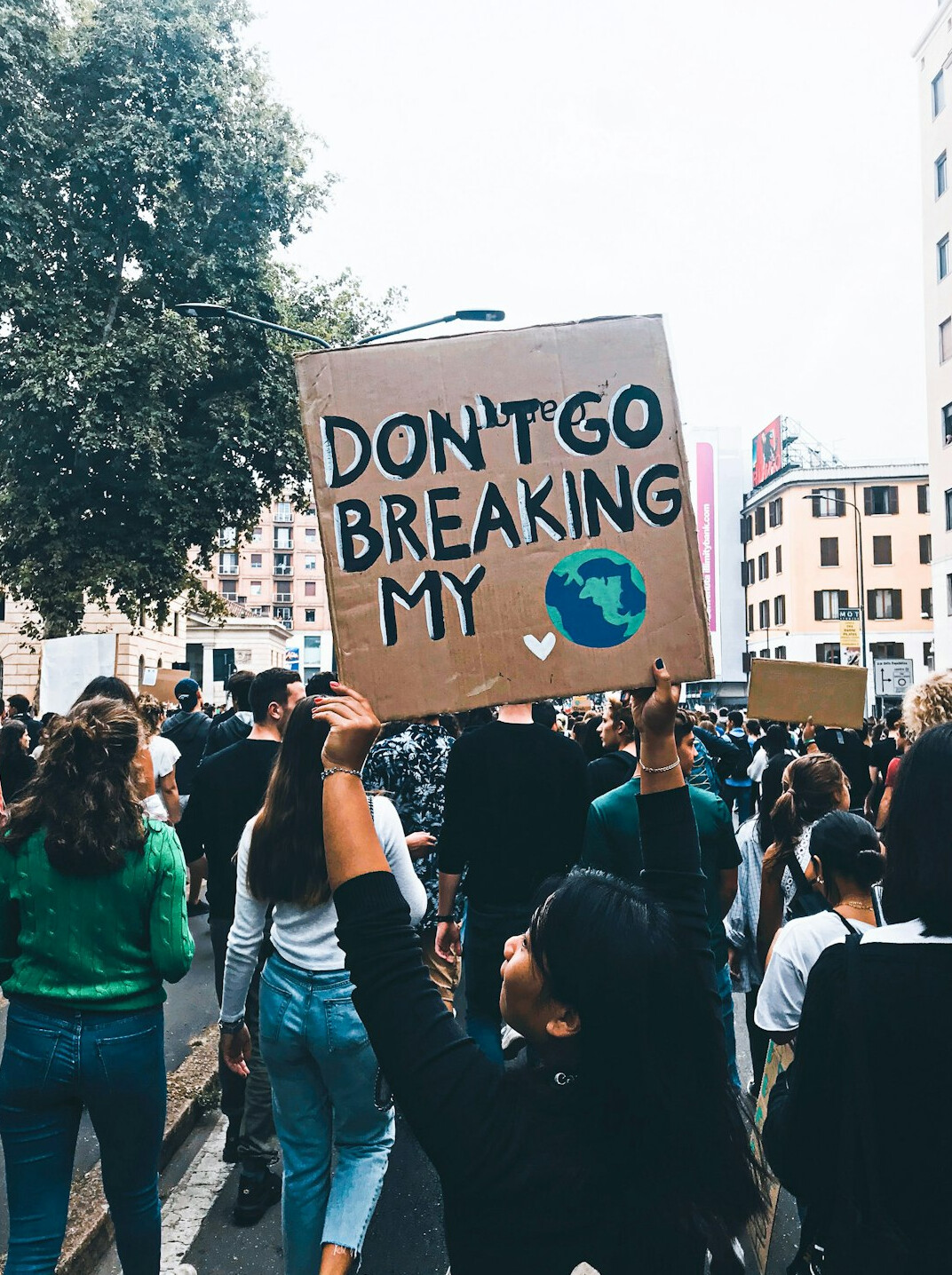 climate change protest